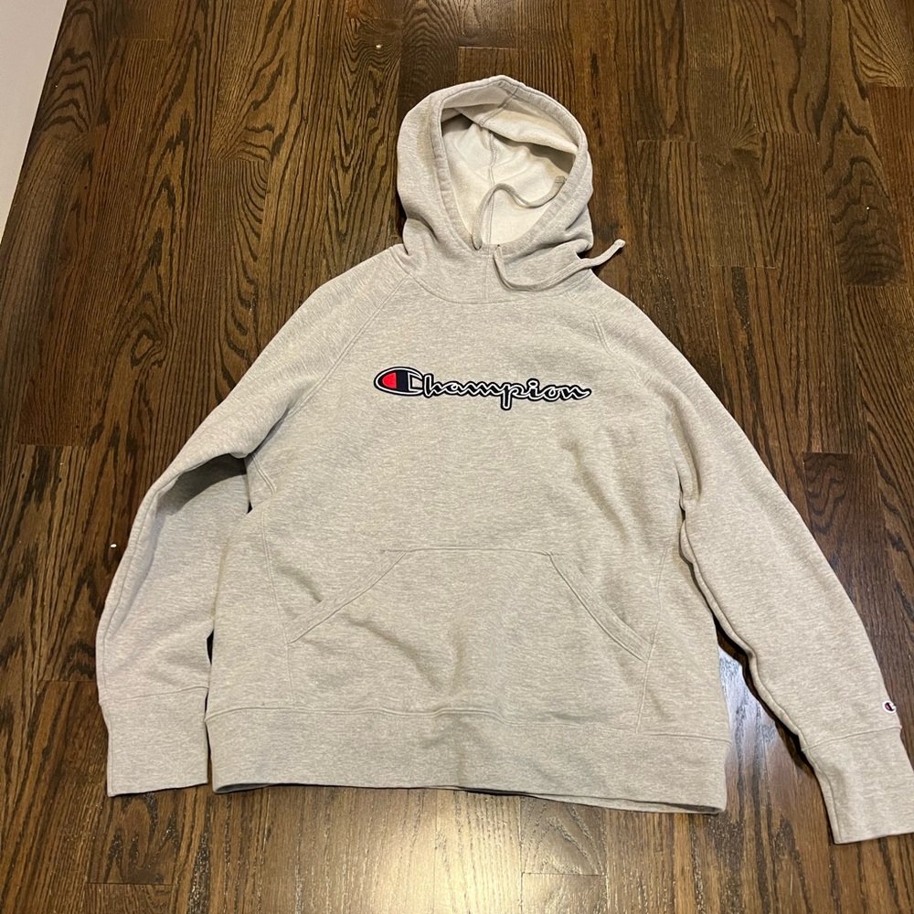 Champion hooded sweatshirt size large